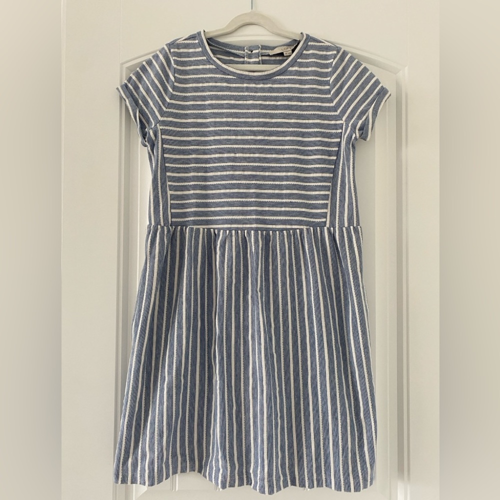 Loft striped dress with pockets